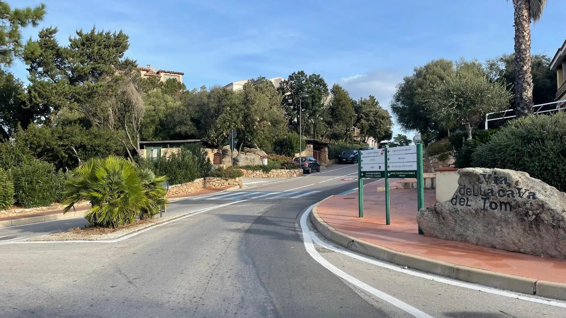 Splendida Vista Mare Zona Centrale Porto Rotondo Posto Auto Privato Apartman