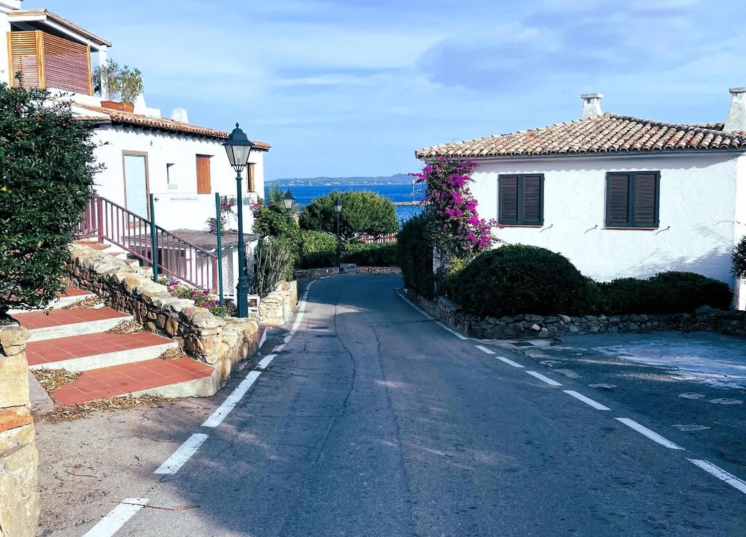 Splendida Vista Mare Zona Centrale Porto Rotondo Posto Auto Privato Apartman