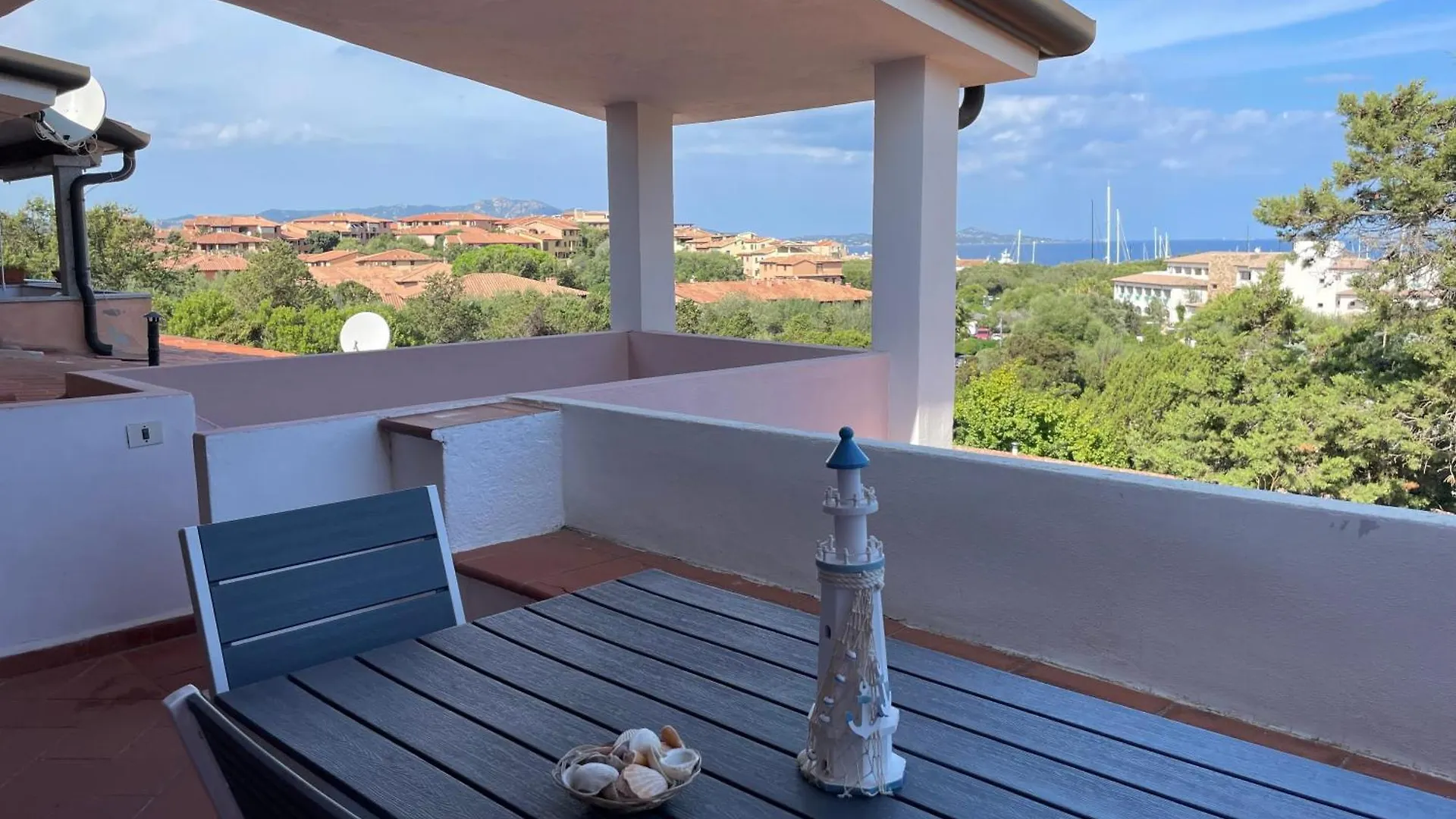 Splendida Vista Mare Zona Centrale Porto Rotondo Posto Auto Privato Italia